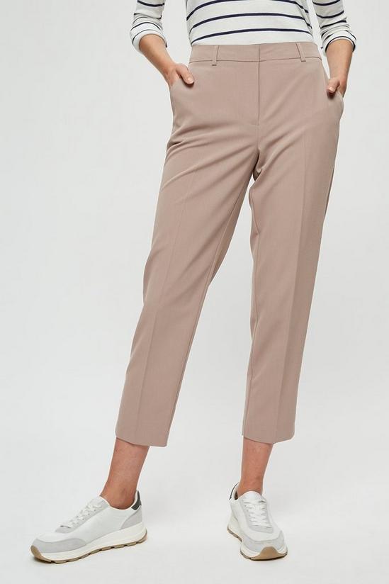 Dorothy Perkins Taupe Ankle Grazer Trousers 2