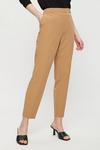 Dorothy Perkins Camel High Waisted Tailored Trousers thumbnail 2