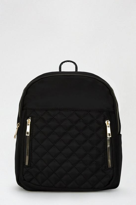 Dorothy Perkins Nylon Quilted Backpack 1