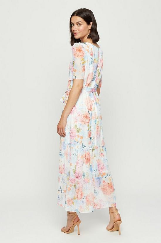 Dorothy Perkins Ivory Floral Maxi Dress 3