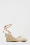 Dorothy Perkins Wide Fit Blush Rosalyn Espadrille Wedge thumbnail 1