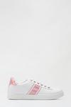 Dorothy Perkins Wide Fit Pink Isle Side Stripe Trainer thumbnail 1