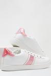 Dorothy Perkins Wide Fit Pink Isle Side Stripe Trainer thumbnail 3