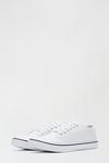 Dorothy Perkins White India Canvas Lace Up Trainers thumbnail 2