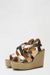 Dorothy Perkins Pewter Rose Strappy Espadrille Wedge thumbnail 2