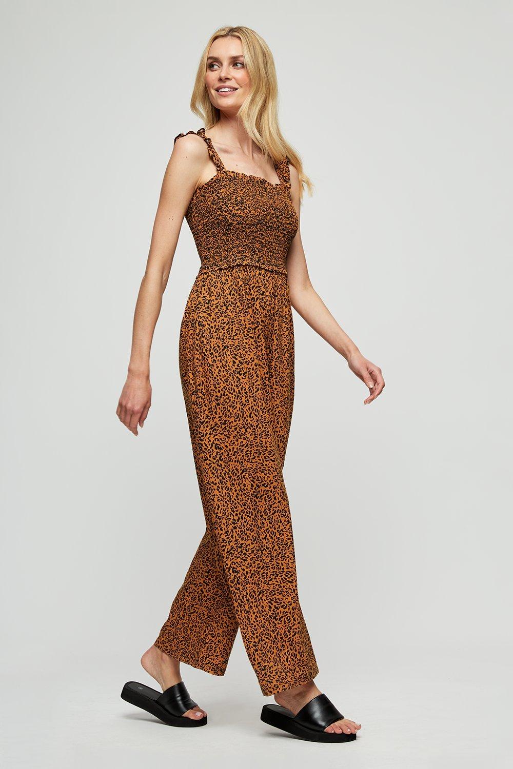 Leopard print jumpsuit store dorothy perkins