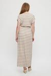 Dorothy Perkins Taupe Stripe Roll Sleeve Maxi Dress thumbnail 3