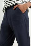 Dorothy Perkins Tall Navy Poplin Crop Trousers thumbnail 4