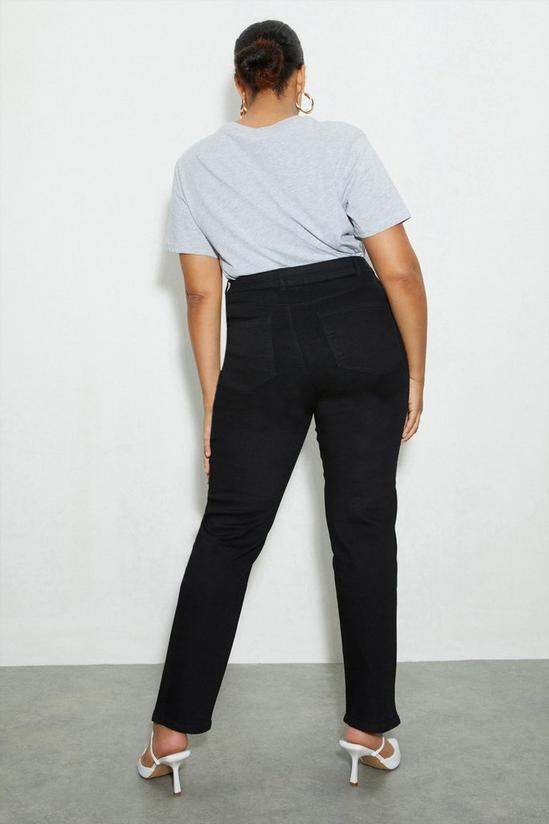 Dorothy Perkins Curve Black Ellis Slim Jeans 3