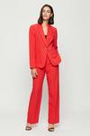 Dorothy Perkins Red Tailored Single Breasted Blazer thumbnail 1