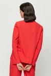 Dorothy Perkins Red Tailored Single Breasted Blazer thumbnail 3