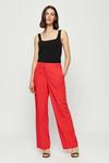 Dorothy Perkins Red Tailored Wide Leg Trouser thumbnail 2