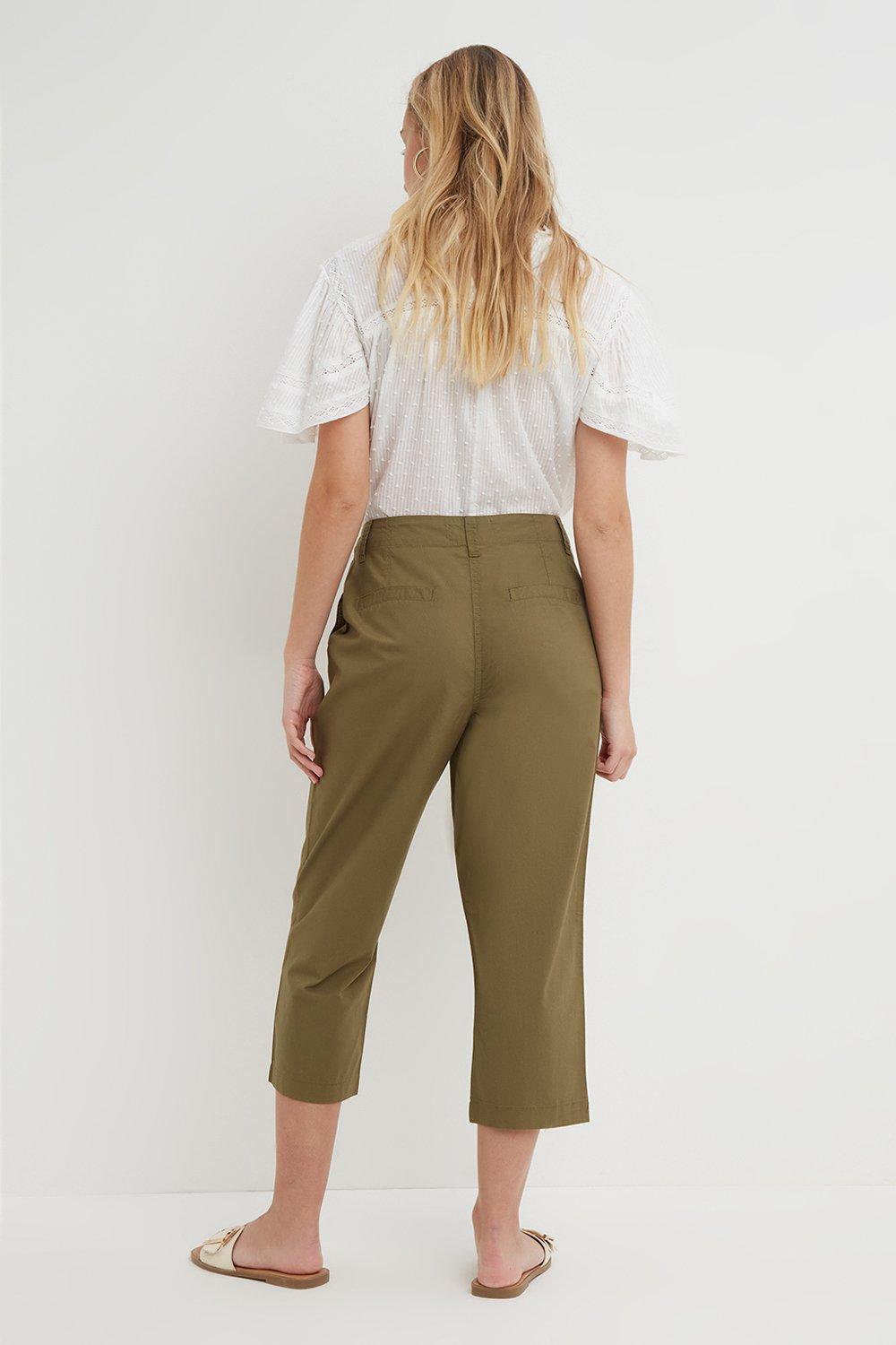 Dorothy perkins sale khaki trousers