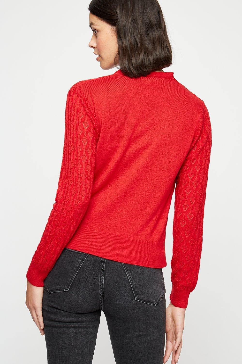 Dorothy perkins clearance red cardigan