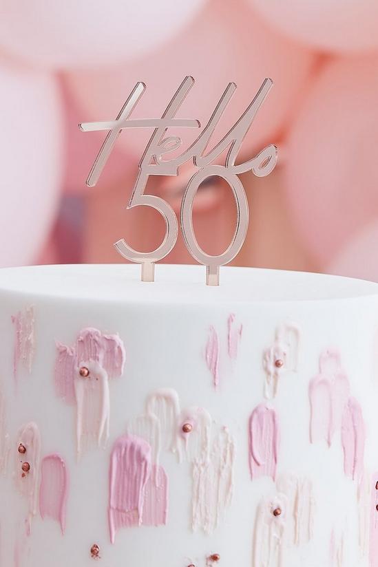 Dorothy Perkins Ginger Ray 'Fifty' Cake Topper 2