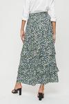 Dorothy Perkins Tall Multi Ditsy Floral Midi Skirt thumbnail 3