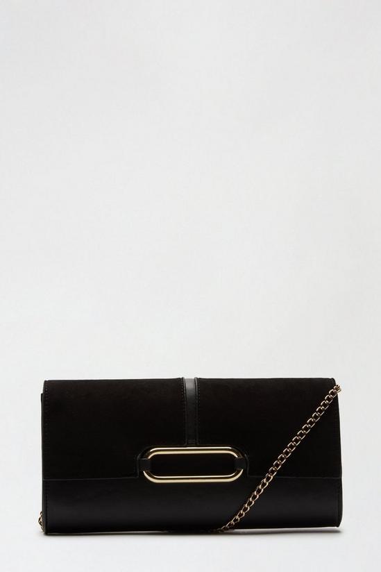 Dorothy Perkins Ring Detail Clutch 1