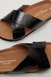 Dorothy Perkins Comfort Black Flora Footbed Sandals thumbnail 3