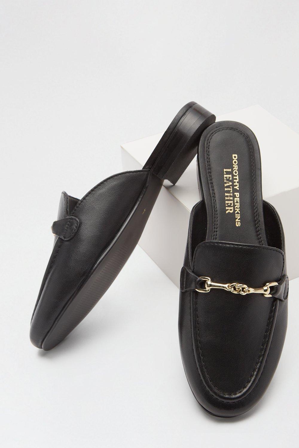 Dorothy perkins hot sale loafers black