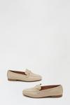 Dorothy Perkins Leather Cream Liza Snaffle Loafer thumbnail 4