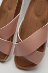 Dorothy Perkins Comfort Blush Flora Footbed Sandals thumbnail 3