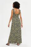 Dorothy Perkins Tall Yellow Floral Strappy Tiered Maxi Dress thumbnail 3