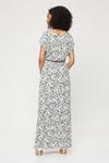 Dorothy Perkins Tall Multi Floral Roll Sleeve Maxi Dress thumbnail 3