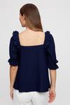 Dorothy Perkins Maternity Black Broderie Frill Top thumbnail 3