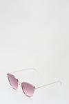 Dorothy Perkins Purple Lense Cat Eye Sunglasses thumbnail 2