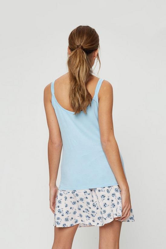 Dorothy Perkins Pale Blue Double Strap Cami 3