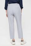 Dorothy Perkins Petite Silver Grey High Waist Tailored Trousers thumbnail 3