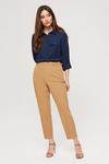 Dorothy Perkins Petite Camel High Waisted Tailored Trousers thumbnail 2