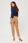 Dorothy Perkins Petite Camel High Waisted Tailored Trousers thumbnail 3