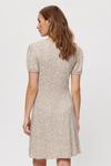 Dorothy Perkins Taupe Spot Empire Fit And Flare Dress thumbnail 3