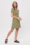 Dorothy Perkins Yellow Ditsy Floral Empire Fit And Flare Dress thumbnail 2