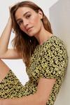 Dorothy Perkins Yellow Ditsy Floral Empire Fit And Flare Dress thumbnail 4