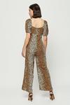 Dorothy Perkins Animal Tie Front Jumpsuit thumbnail 3