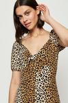 Dorothy Perkins Animal Tie Front Jumpsuit thumbnail 4