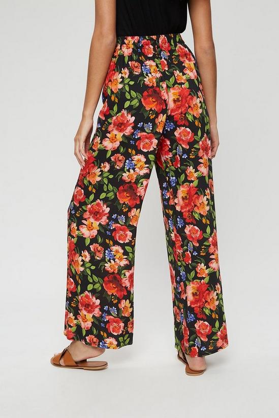 Dorothy Perkins Bright Floral Wide Leg Trouser 3