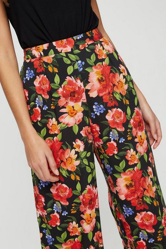 Dorothy Perkins Bright Floral Wide Leg Trouser 4