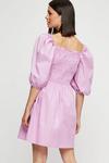 Dorothy Perkins Lilac Shirred Mini Dress thumbnail 3