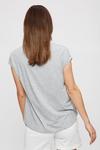 Dorothy Perkins Maternity Grey Marl Short Sleeve T-shirt thumbnail 3