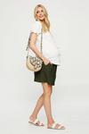 Dorothy Perkins Maternity and Nursing Ivory Broderie Button Top thumbnail 2