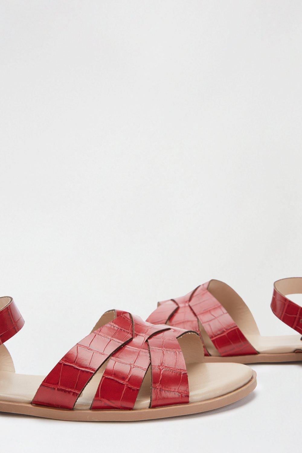 Comfort Red Freedom Two Part Sandal