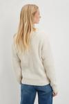 Dorothy Perkins Cream Embroidered Knitted Cardigan thumbnail 3