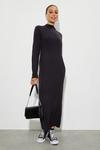 Dorothy Perkins Navy Soft Touch Cable Dress thumbnail 2