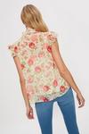 Dorothy Perkins Floral Printed Victoriana Tie Neck Top thumbnail 3