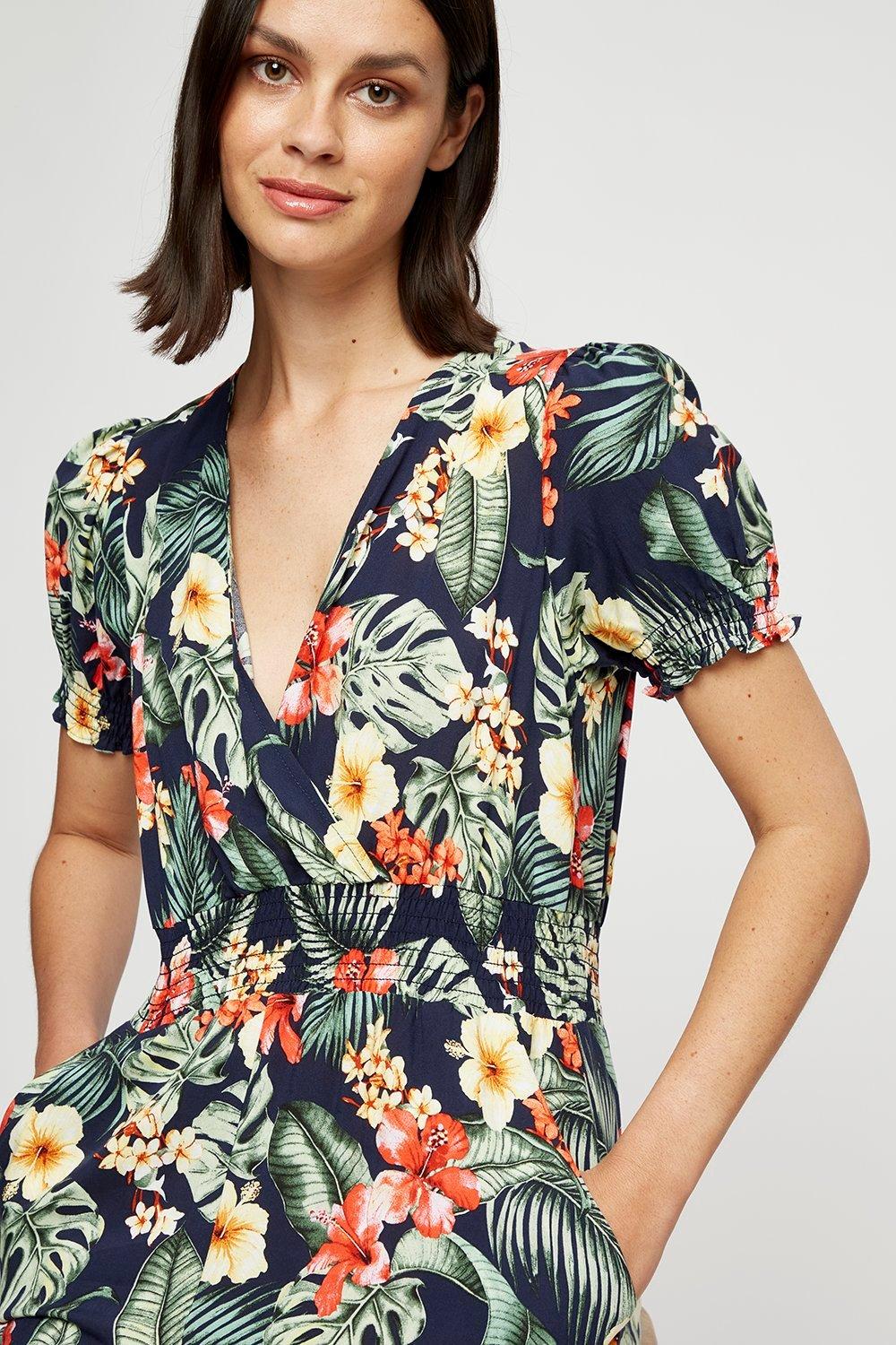 Dorothy perkins tropical store jumpsuit