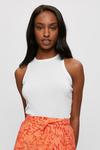 Dorothy Perkins Coral Orange Leaf Tie Front Shorts thumbnail 4