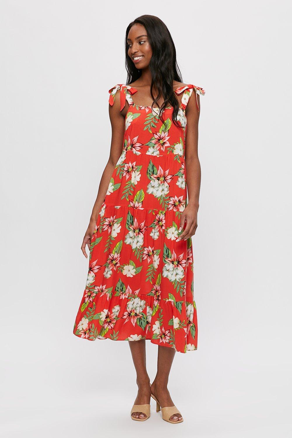 Dorothy perkins coral store dress